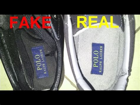 how to tell fake polo shoes|how to detect polo shoes.